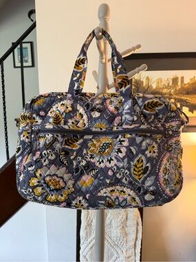 Vera Bradley Charmont Meadow Weekender Tote Bag